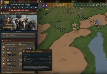 Tooltip for a Great Emir's household