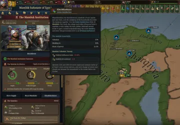 The three bars of the Mamluk Institution and the Khushdashiyya tooltip