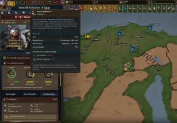 Tooltip for the Royal Mamluks bar